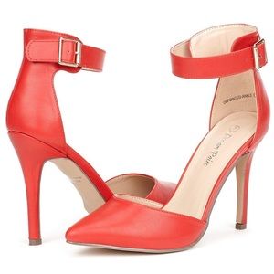 Dream Pairs Ankle Strap Stiletto Heel